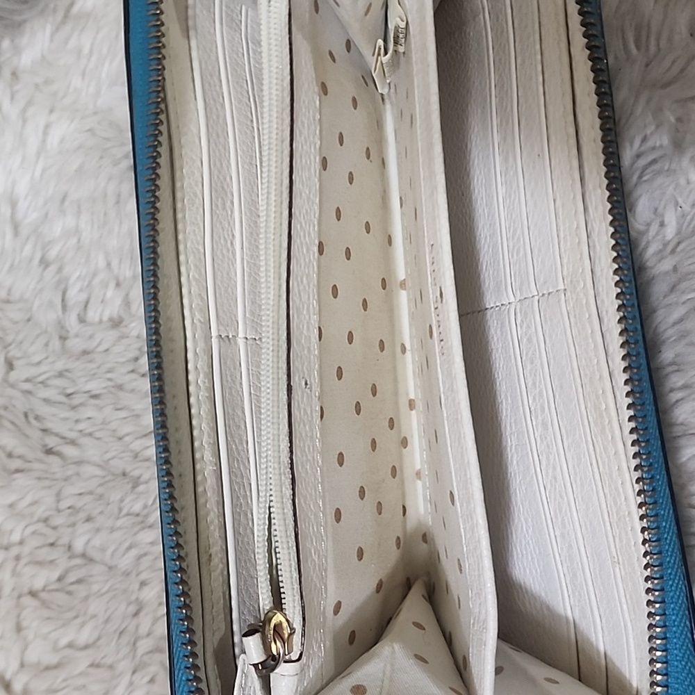Kate Spade Blue Wallet - Picture 2 of 5
